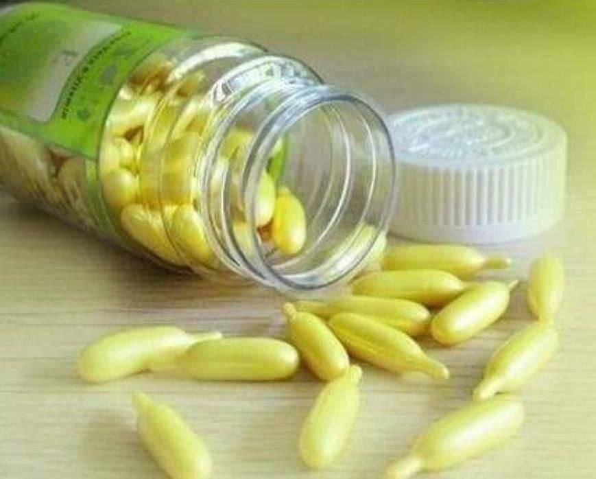 كبسولات كريمي..كبسولات فيتامين للبشره 😍😍😍.
